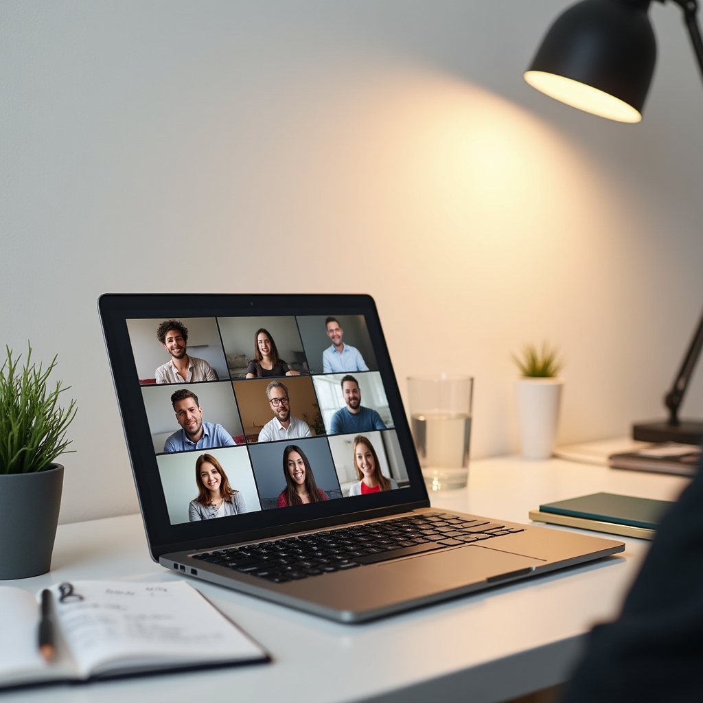 Online-Webinar-Session mit Teilnehmern
